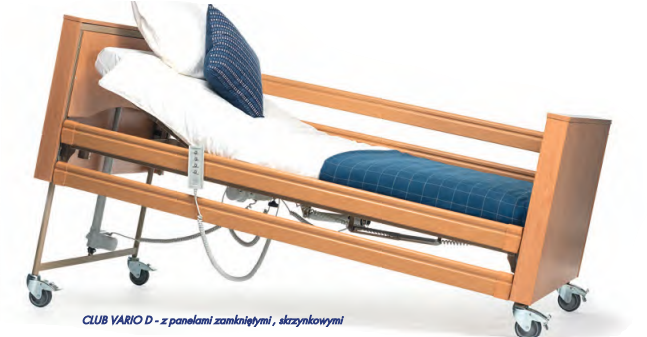 Łóżko rehabilitacyjne VERMEIREN CLUB VARIO D